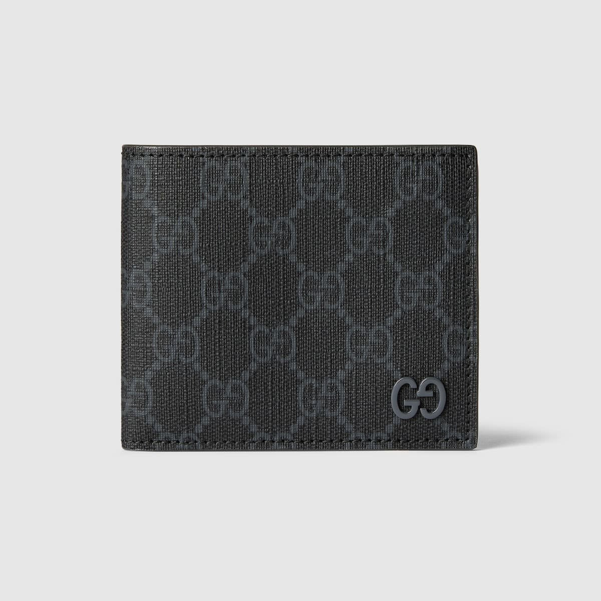 Gucci Grey interior GG bi-fold wallet
