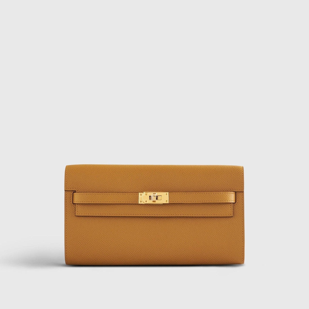 Hermès  Kelly To Go Epsom Sesame Gold Hardware