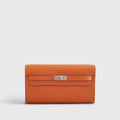 Hermès Kelly To Go Epsom Orange Palladium Hardware