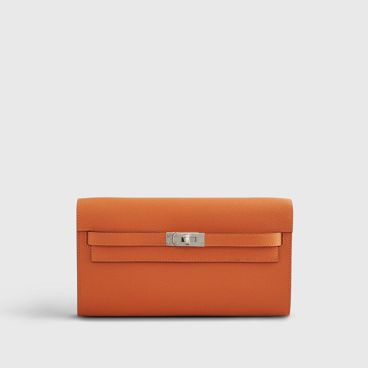 Hermès Kelly To Go Epsom Orange Palladium Hardware