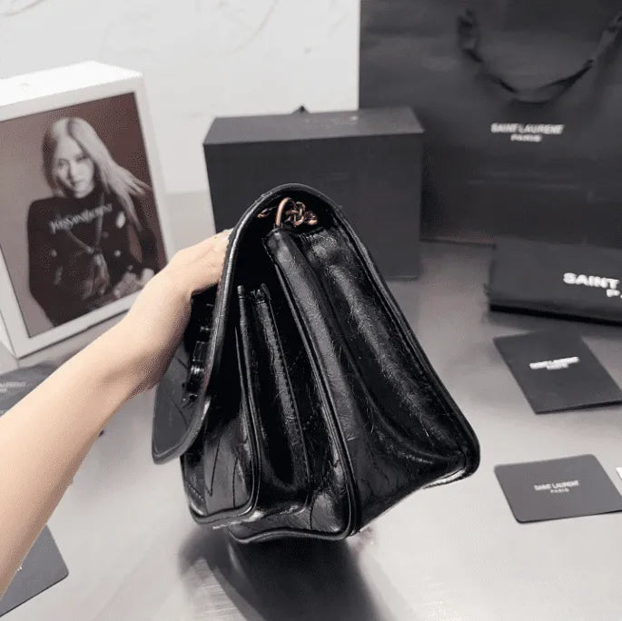 SAINT LAURENT NIKI BABY IN VINTAGE LEATHER