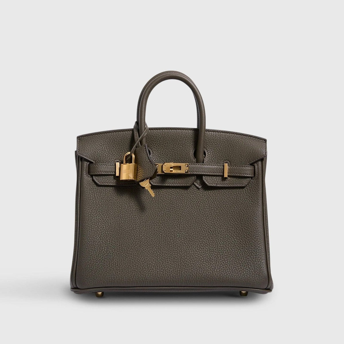 Hermès Birkin 25 Togo Eucalyptus Gold Hardware