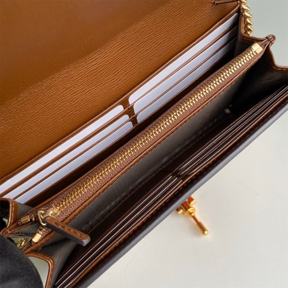 GUCCI Jackie 1961 chain wallet