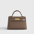 Hermès Kelly Mini Epsom Sellier Etoupe Gold Hardware