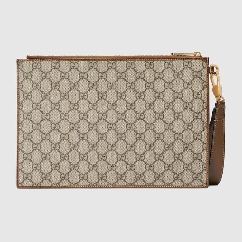 GUCCI POUCH WITH INTERLOCKING G