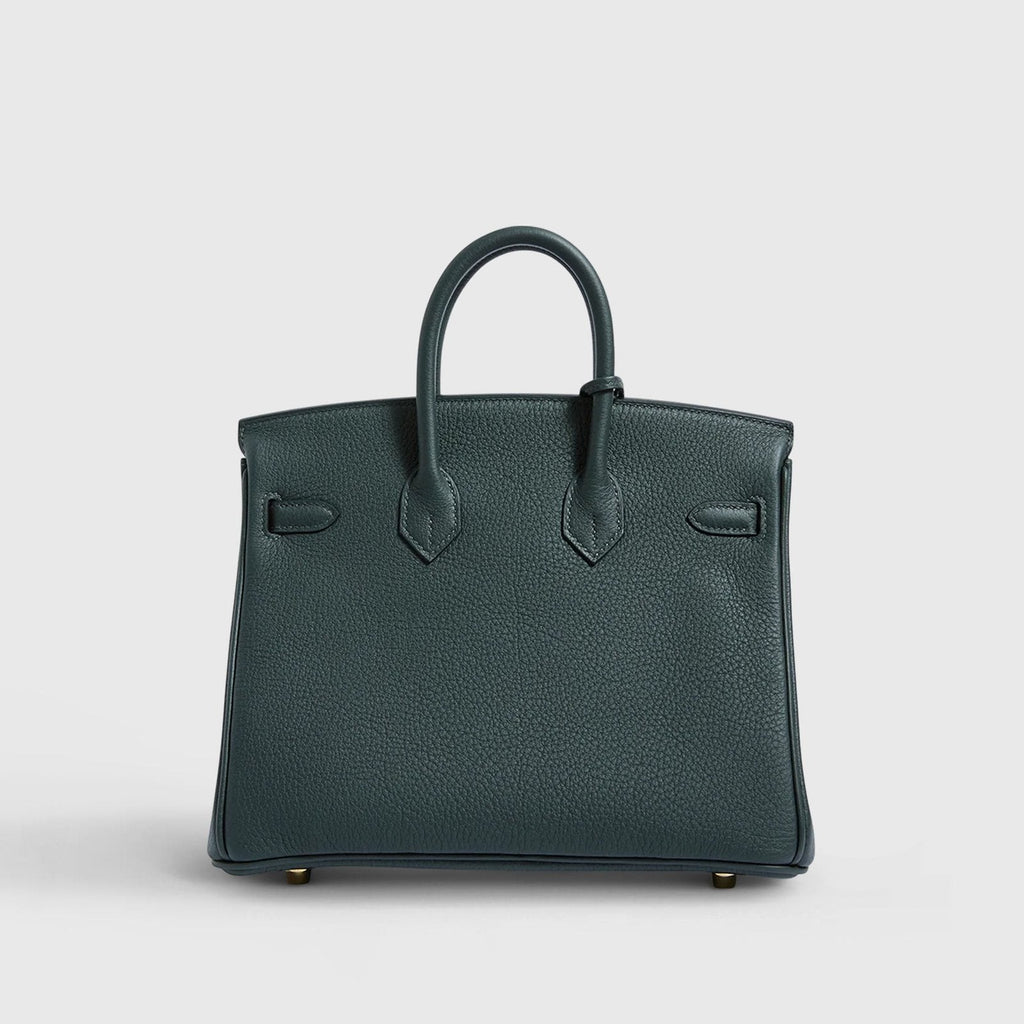 Hermès Birkin 25 Togo Vert Fonce Gold Hardware