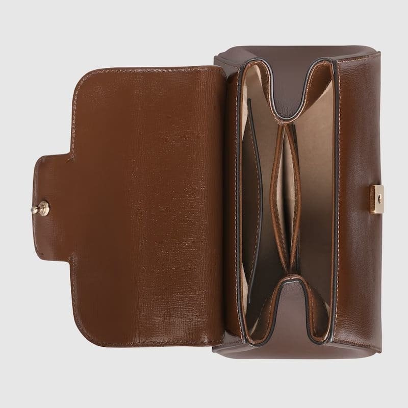 GUCCI HORSEBIT 1955 MINI BAG(BROWN)