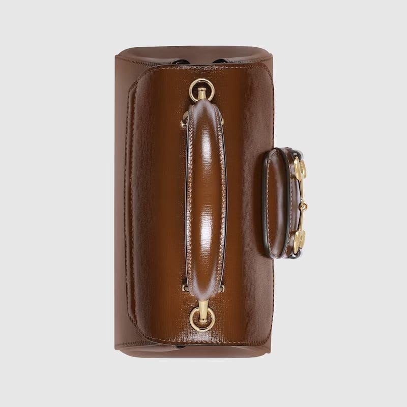 GUCCI HORSEBIT 1955 MINI BAG(BROWN)