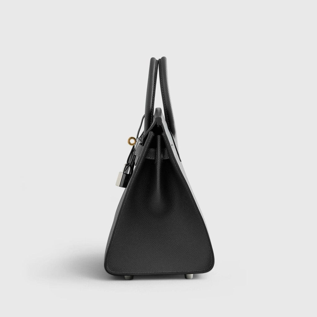 Hermès Birkin 25 Epsom Black Electrum Sellier