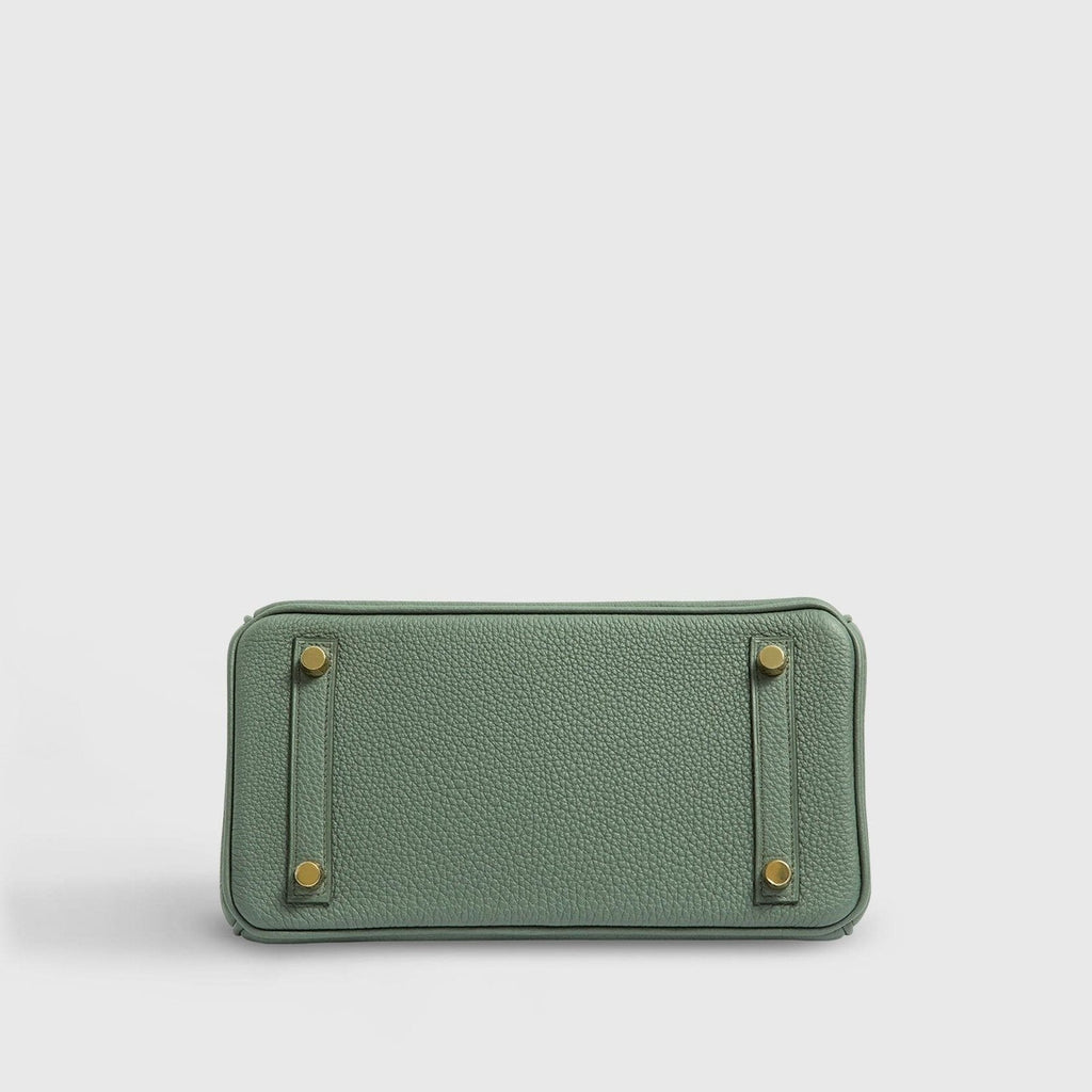 Hermès Birkin 25 Togo Vert Amande Gold Hardware Retourne