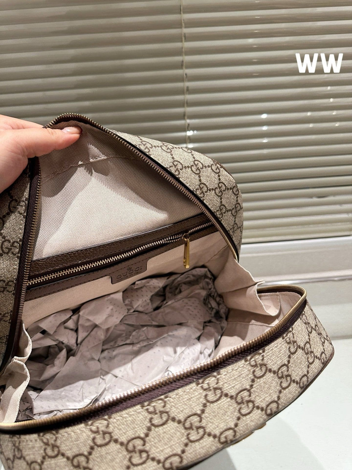 GUCCI OPHIDIA GG BACKPACK