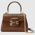 GUCCI HORSEBIT 1955 MINI BAG(BROWN)