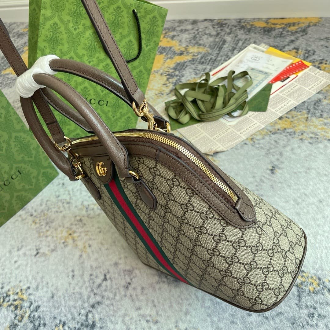 GUCCI OPHIDIA MEDIUM TOP HANDLE BAG
