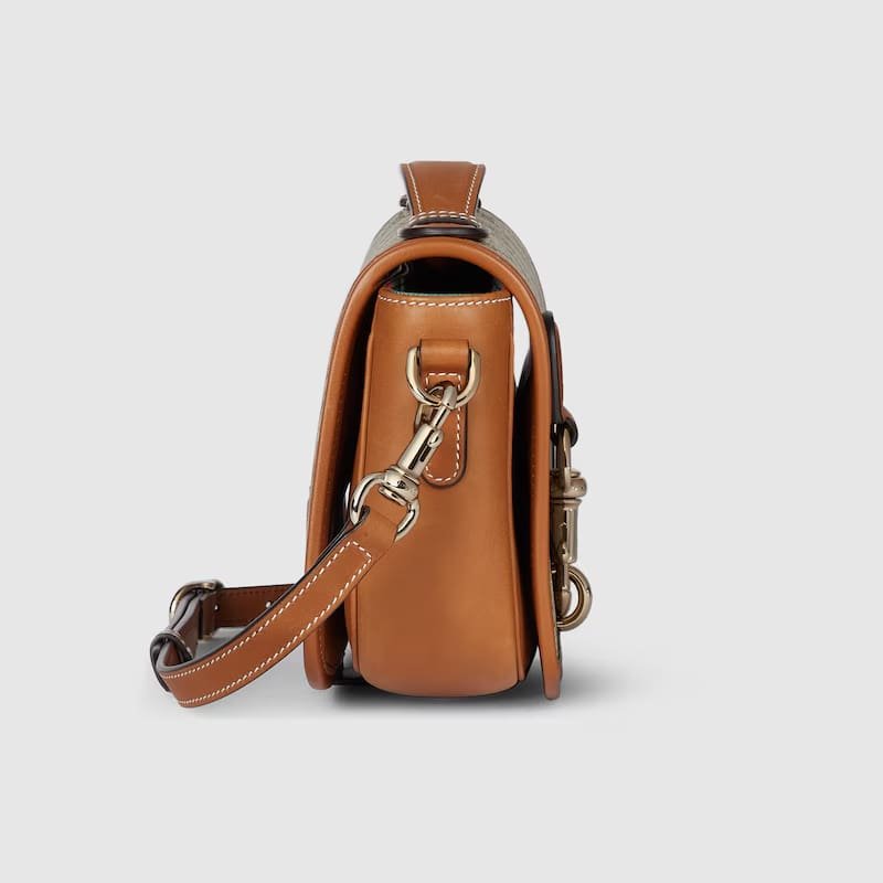 GUCCI Emblem mini shoulder bag