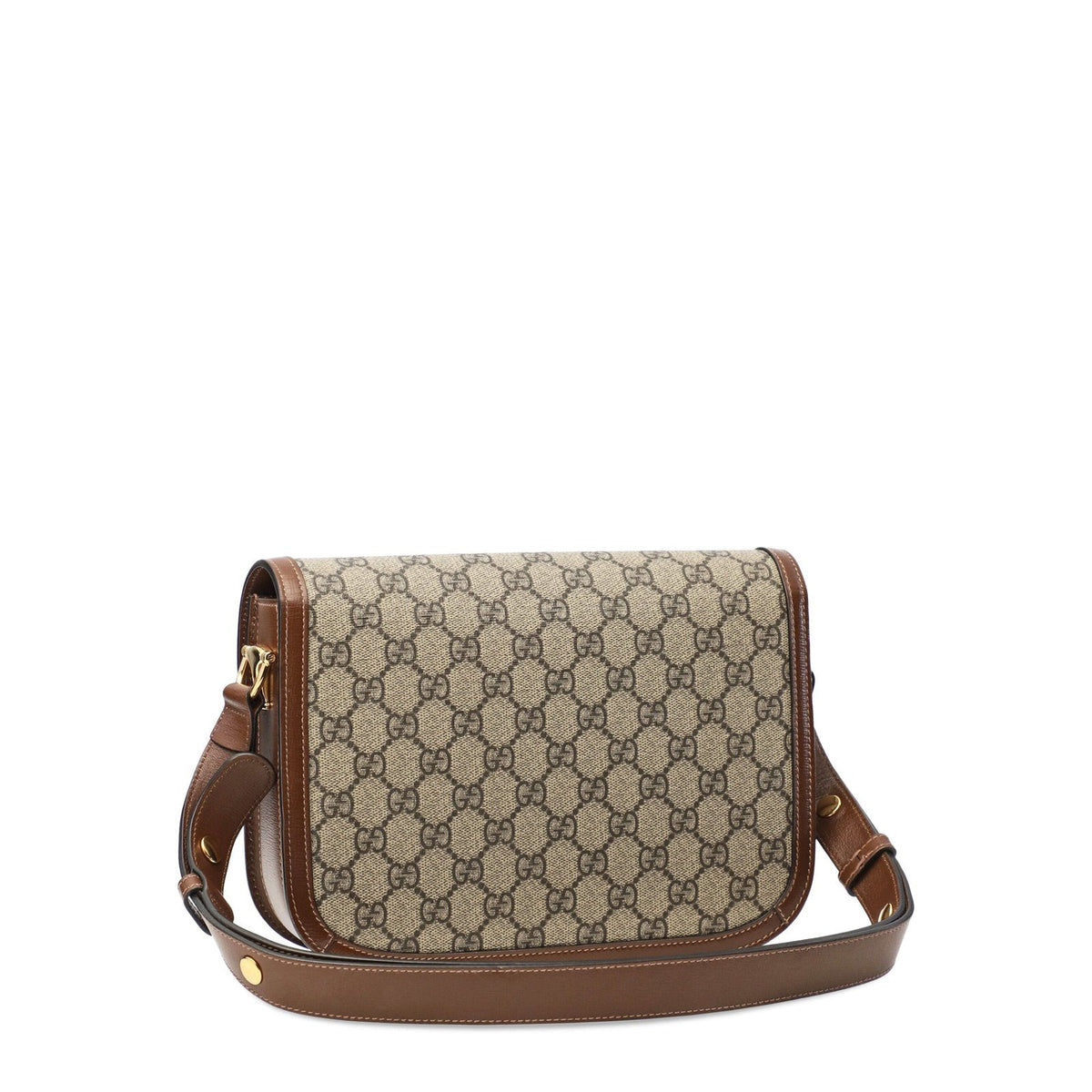 Gucci – Women's Horsebit 1955 Shoulder Bag – (Beige/Ebony)