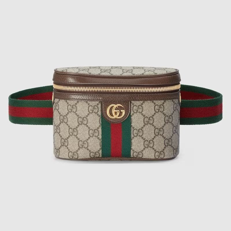 GUCCI OPHIDIA BELT BAG WITH WEB