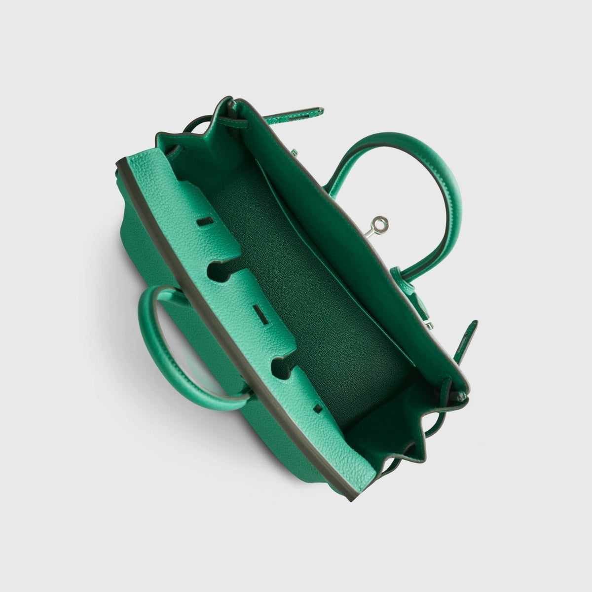 Hermès Birkin 25 Togo Vert Vertigo Palladium Hardware